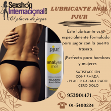 Lubricante Íntimo Sexo Anal Pjur 